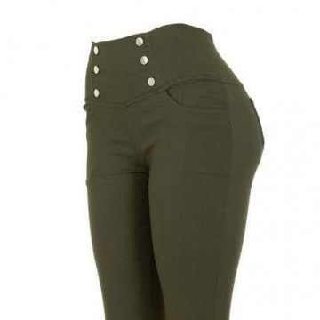 Kl dm5012 green2 broek met knoopjes isabella green 1