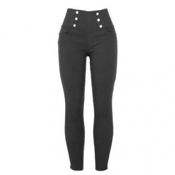 Kl dm5012 grey broek met knoopjes 1