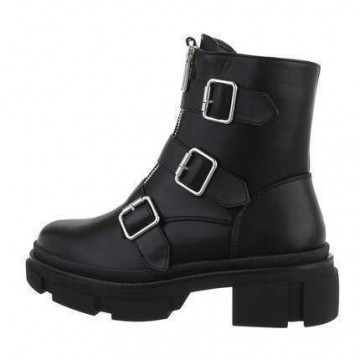 Zwarte high heel boots 23936 a210p blackpuset